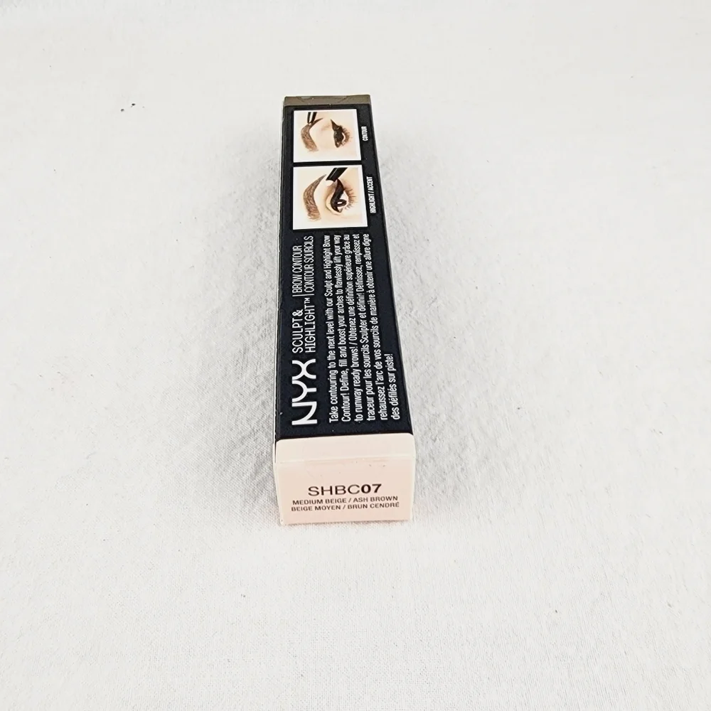 🔥 LAST ONE 🔥NYX  duo sculpt & Highlight brow Contour pen Shade 07